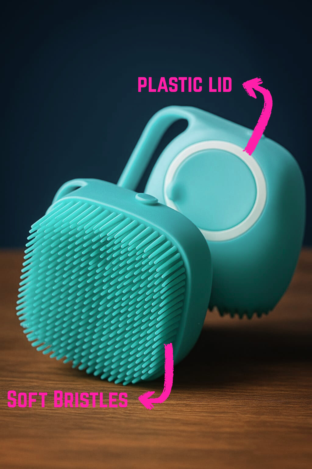SILICONE BATH BODY BRUSH