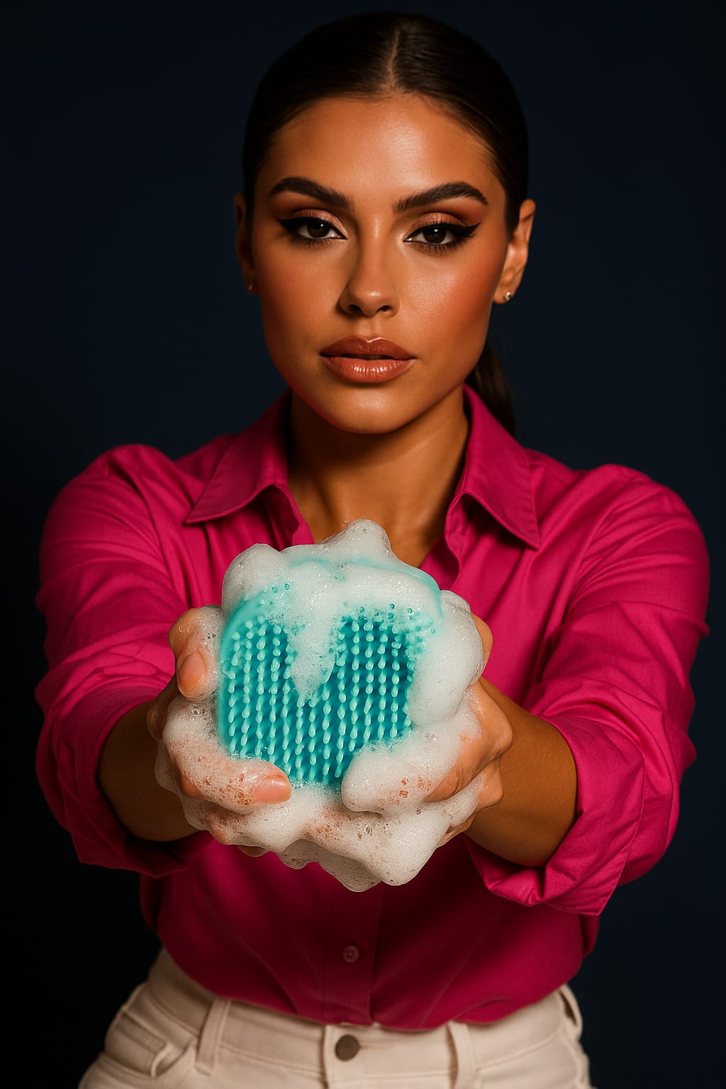 SILICONE BATH BODY BRUSH