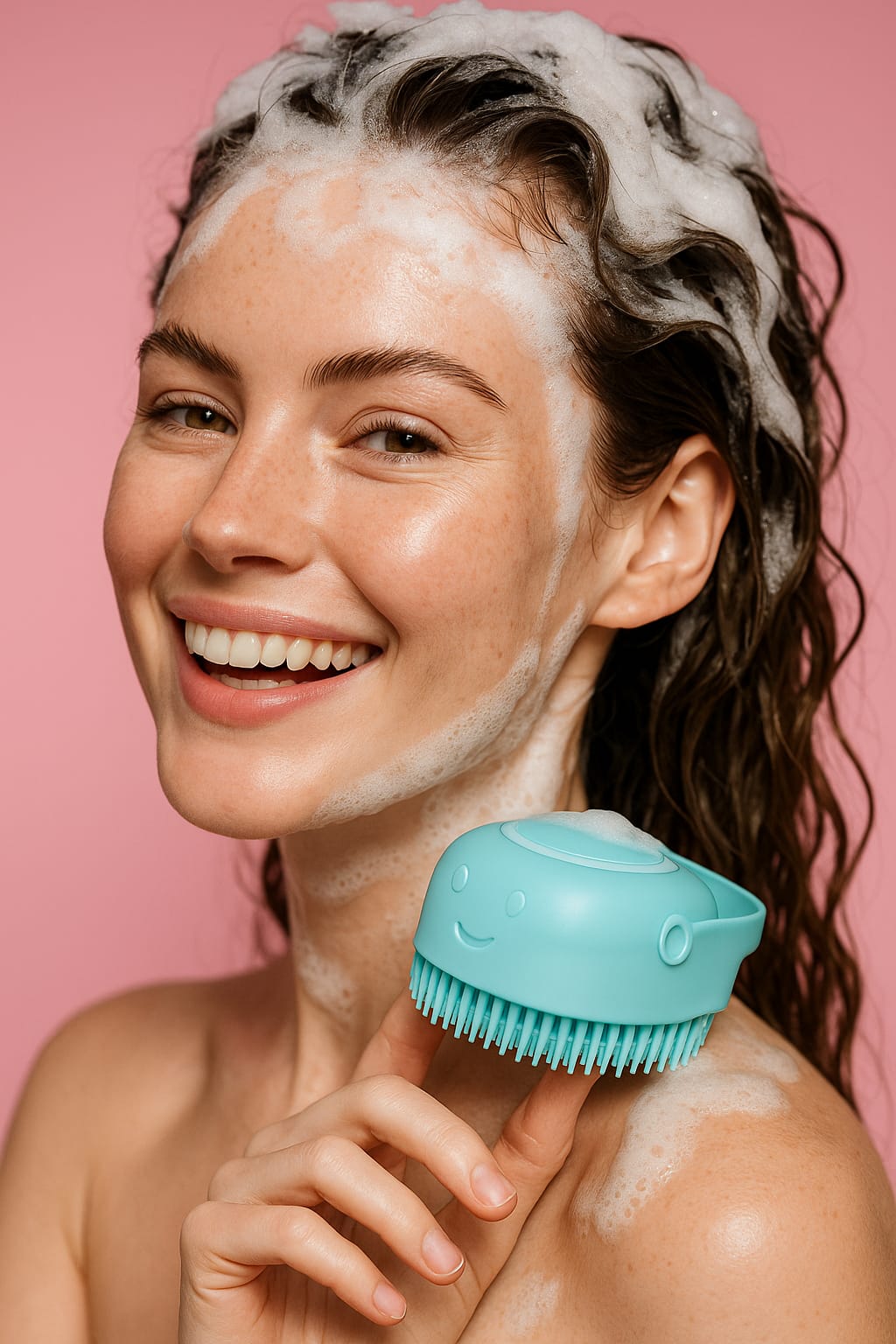 SILICONE BATH BODY BRUSH